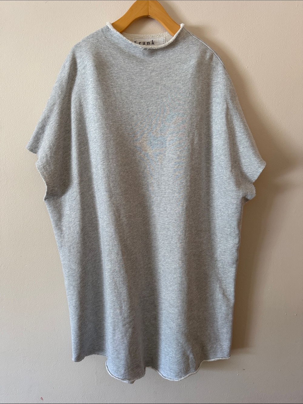 Frank and Eileen Ella Gray Triple Fleece Dress Size M/L - Picture 2 of 4